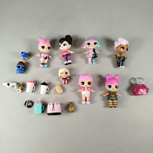 LOL Surprise Bundle LOL Surprise Set von 8 Puppen & Tier