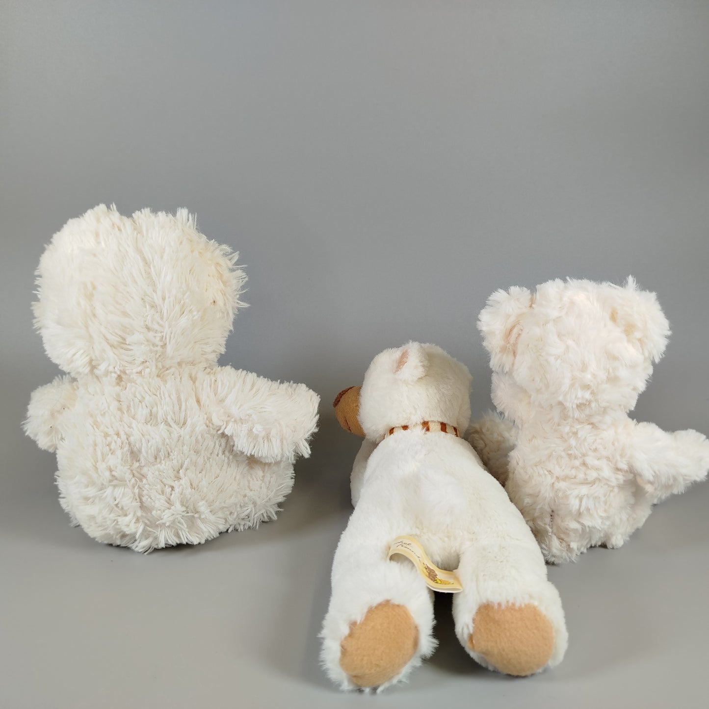 Stofftiere Bear set- Weiß - 3 Stück