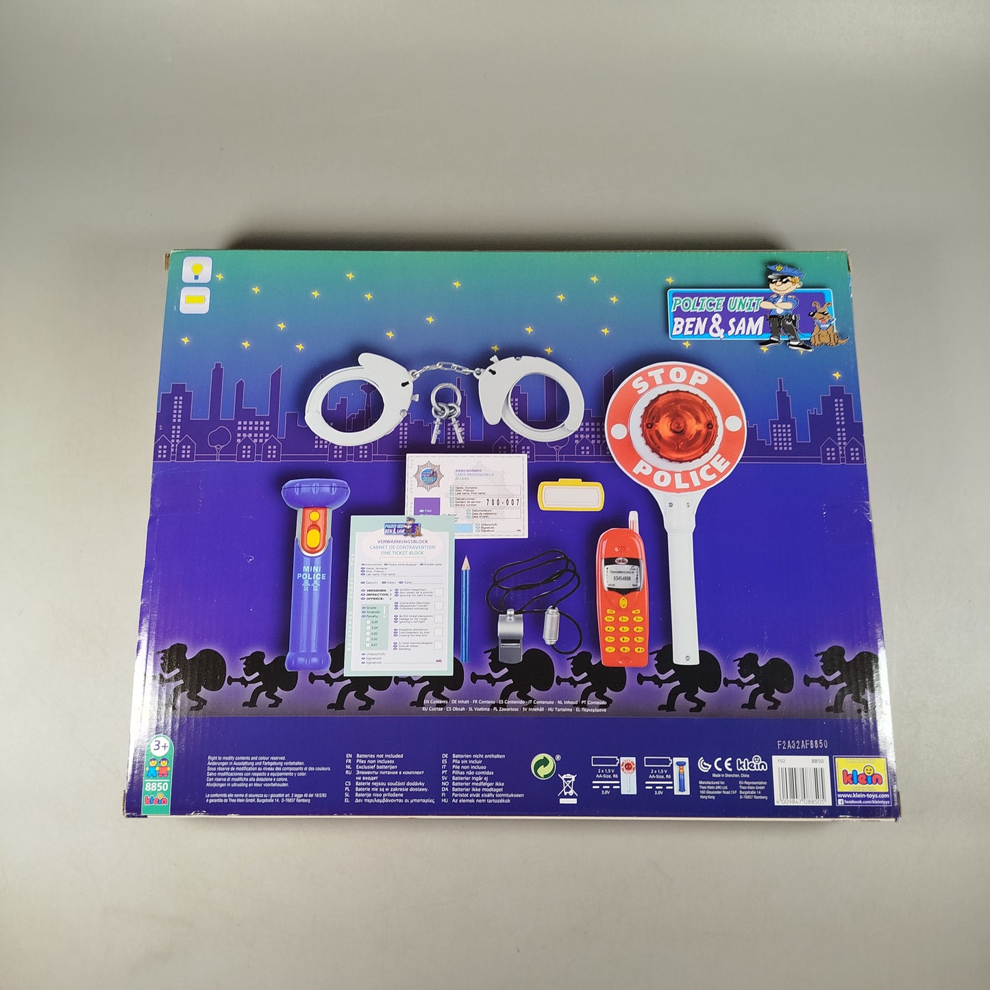 klein Polizeiset Ben & Sam 🩺💊, neu, ab 3 4 5 Jahre | ✅ geprüft
