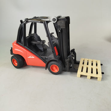 Linde Bundle Set von 3 Stapler, Bagger & Doppeldeckerbus