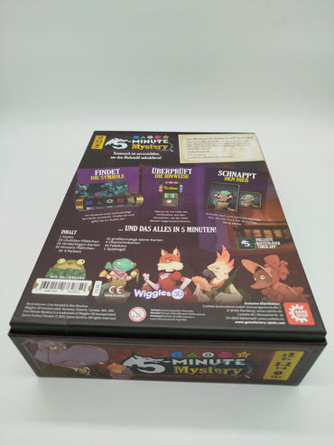Game Factory Brettspiel – 5-Minute Mystery