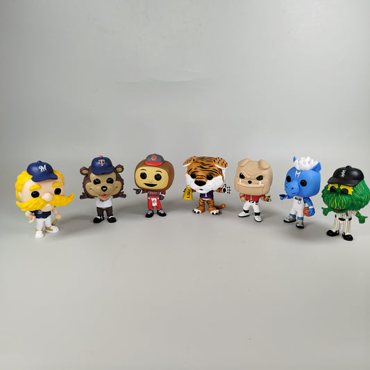 Funko Baseball Maskottchen-Set (7 Figuren)