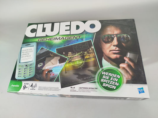 Hasbro Brettspiel Cluedo Geheimagent, OVP