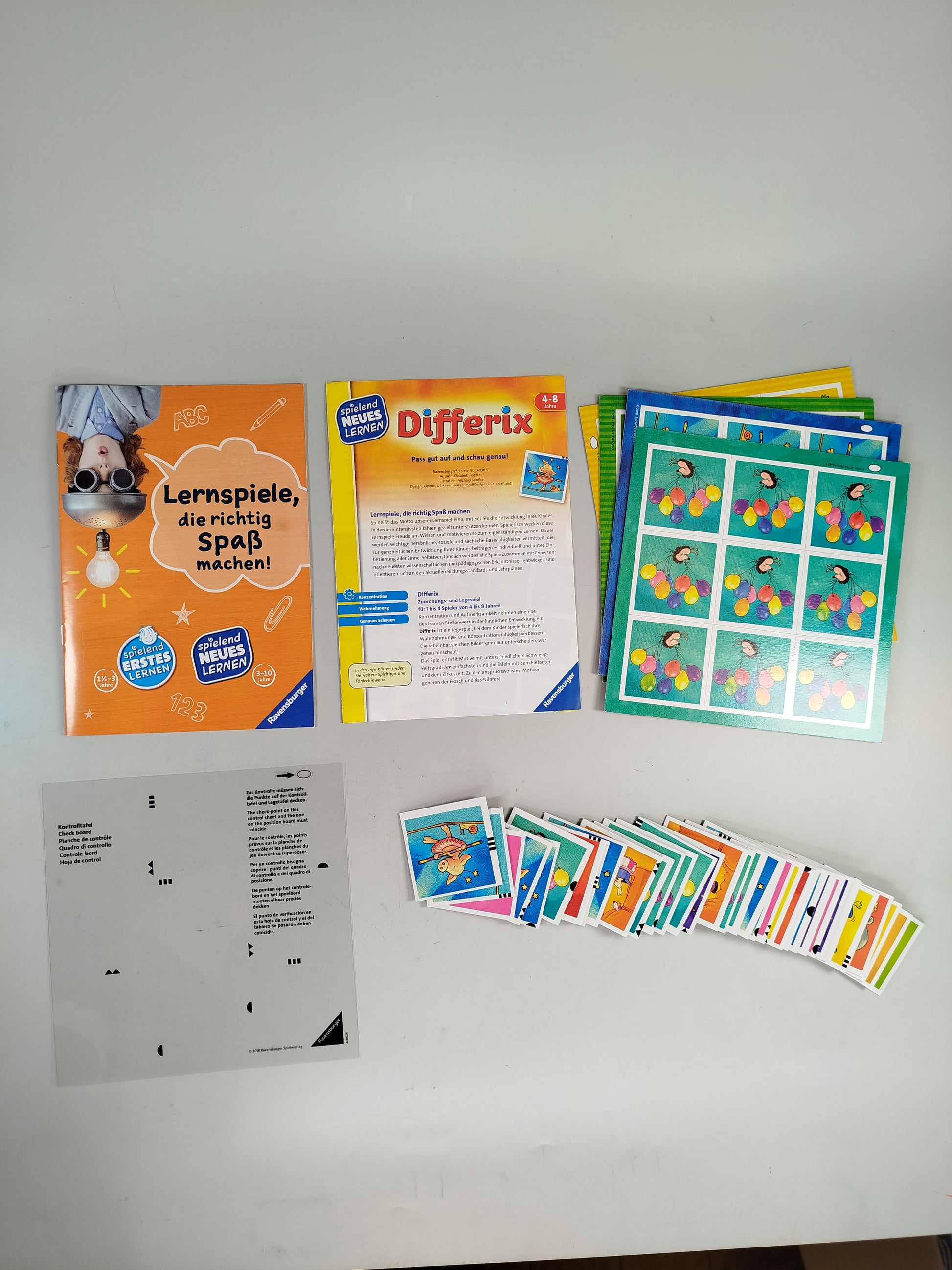Ravensburger Lernspiel-Bundle: Differix & Lese-Spielkoffer