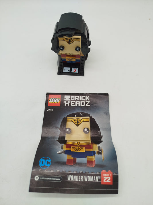 LEGO BrickHeadz Wonder Woman 🧱✨ Figur, wie neu, ab 6 7 8 Jahre | ✅ geprüft