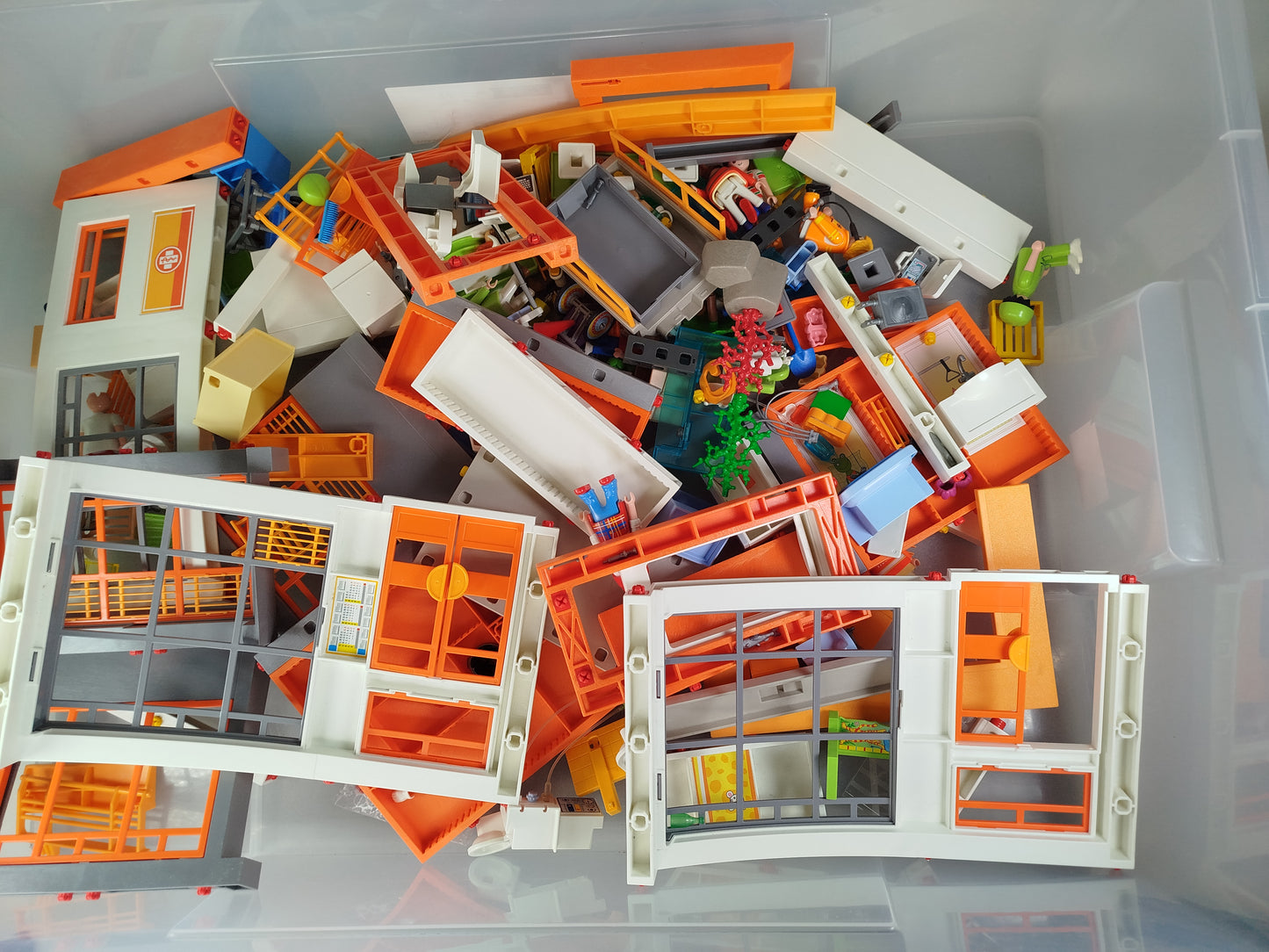 Bundle Playmobil x3 Gebäude & Figuren, gebraucht, ab 3 Jahre