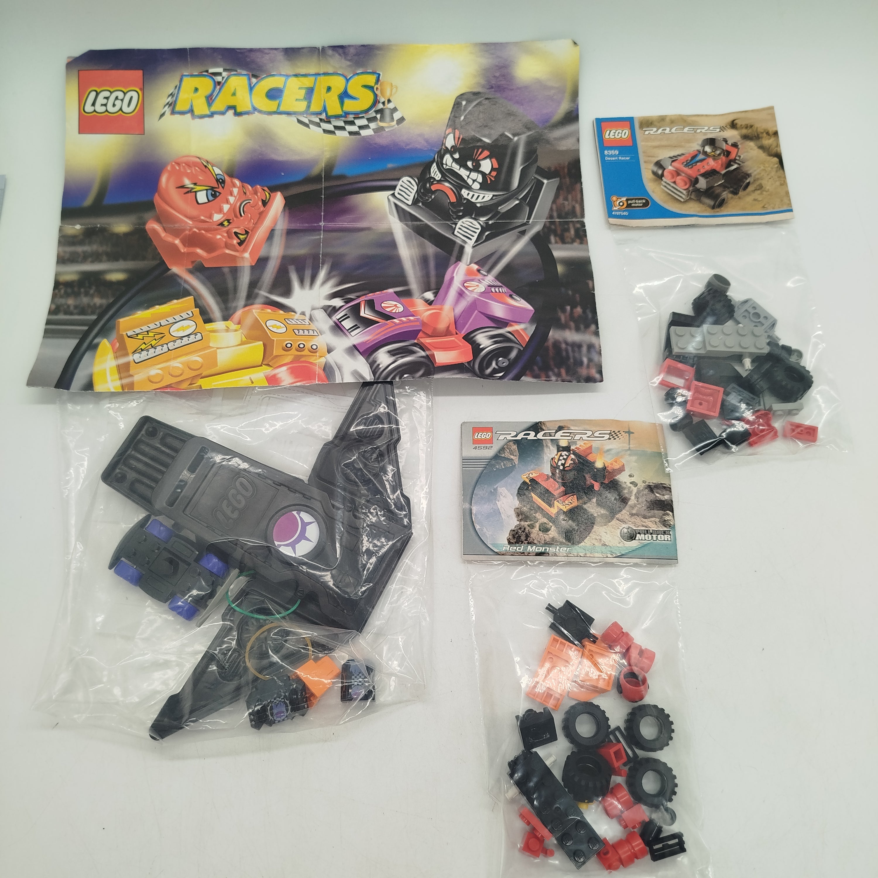 LEGO Bundle Racers 4571 8359 Set von 2 Truck & Buggy, gebraucht, ab 6 Jahre