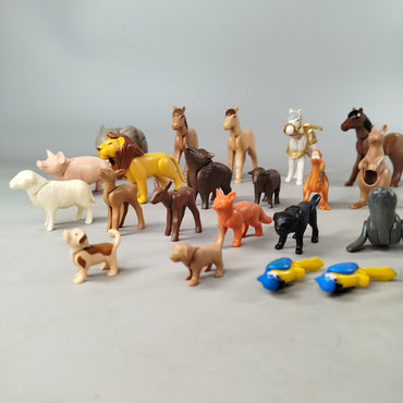 Playmobil Bundle Tiere Set von 42 Figuren & Zubehör, ab 3 4 5 Jahre|✅ geprüft