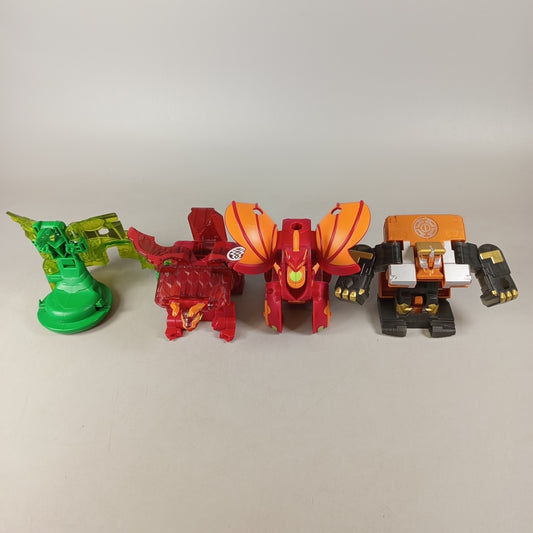 Spinmaster Bundle Bakugan 4x Figuren ab 6 7 8 Jahre