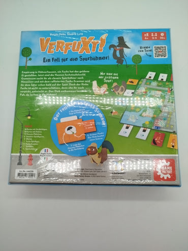 Game Factory Brettspiel - Verfuxt - Detektivspiel