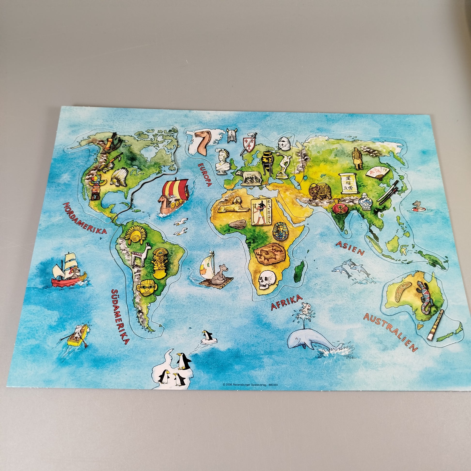 Ravensburger Brettspiel - Mauseschlau & Bärenstark Zeitreise