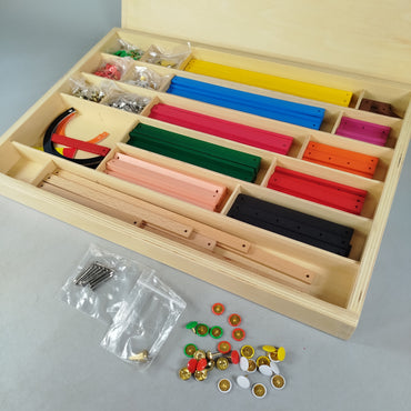 Geometriekasten Baukasten Lernspiel Neuwertig