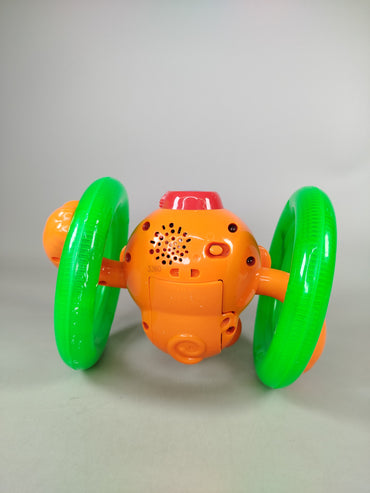 Bright Starts Nachziehtier Affe mit Soundfunktion – Babyspielzeug Set