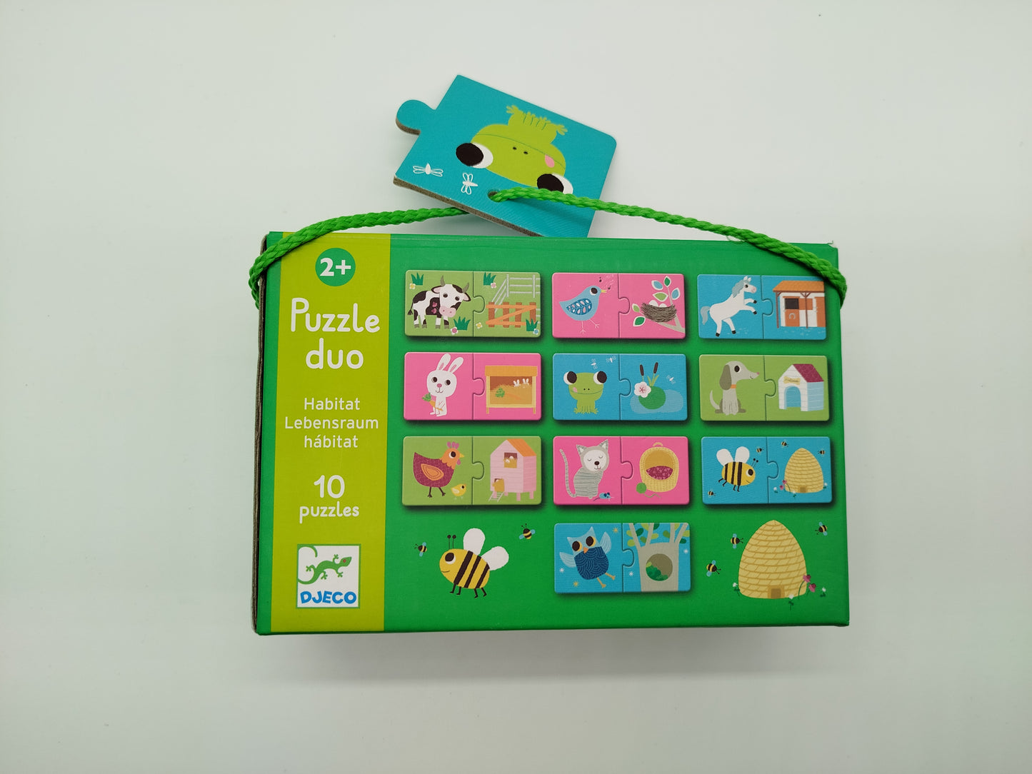 Spielebundle - Frosch Katapult und Puzzle