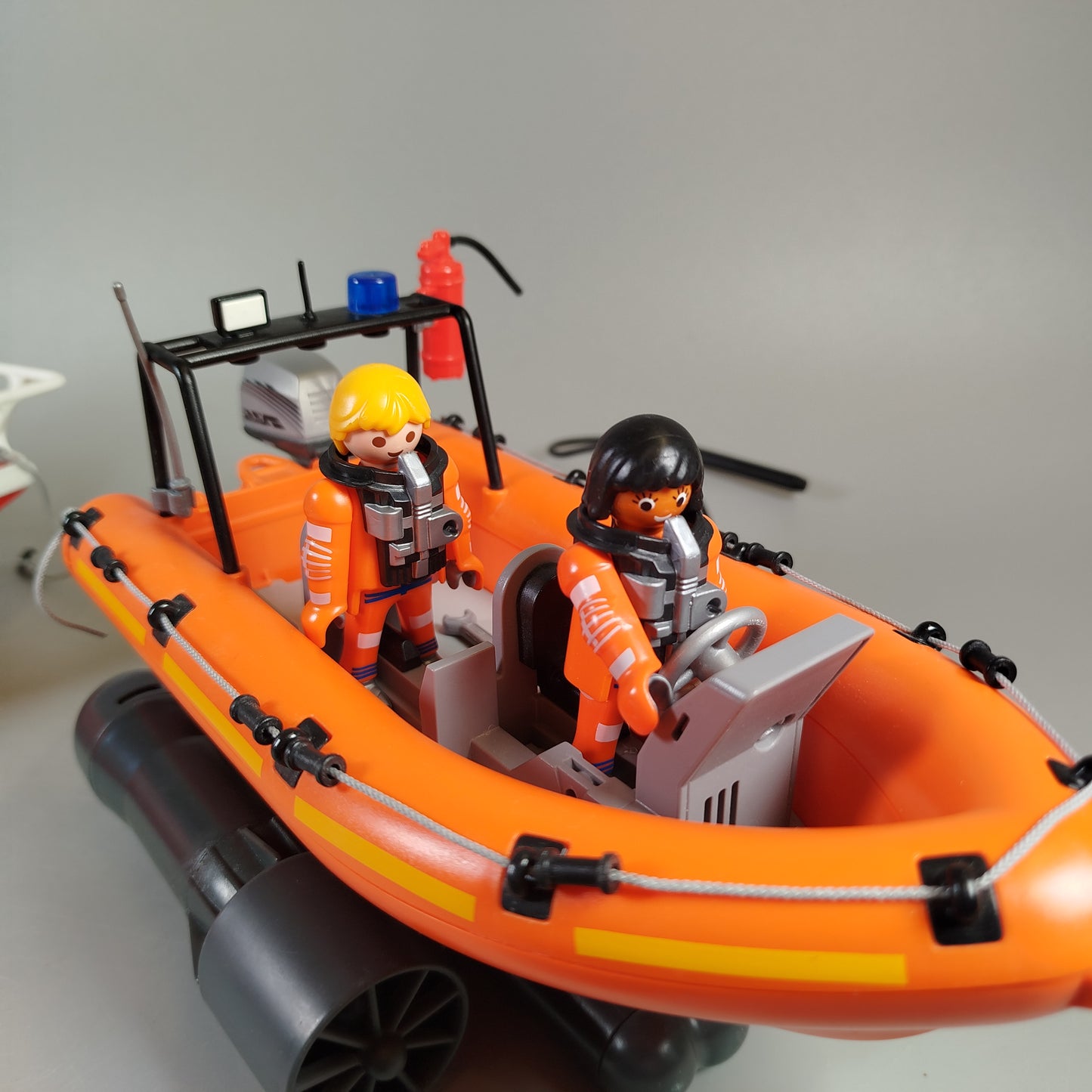 Playmobil Feuerwehr Rettungsboot Set – mit Figuren & Zubehör