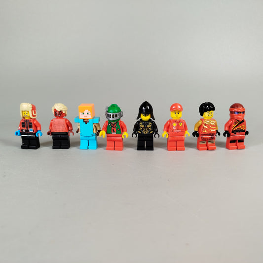 LEGO Minifiguren Set von 8 - Wie neu