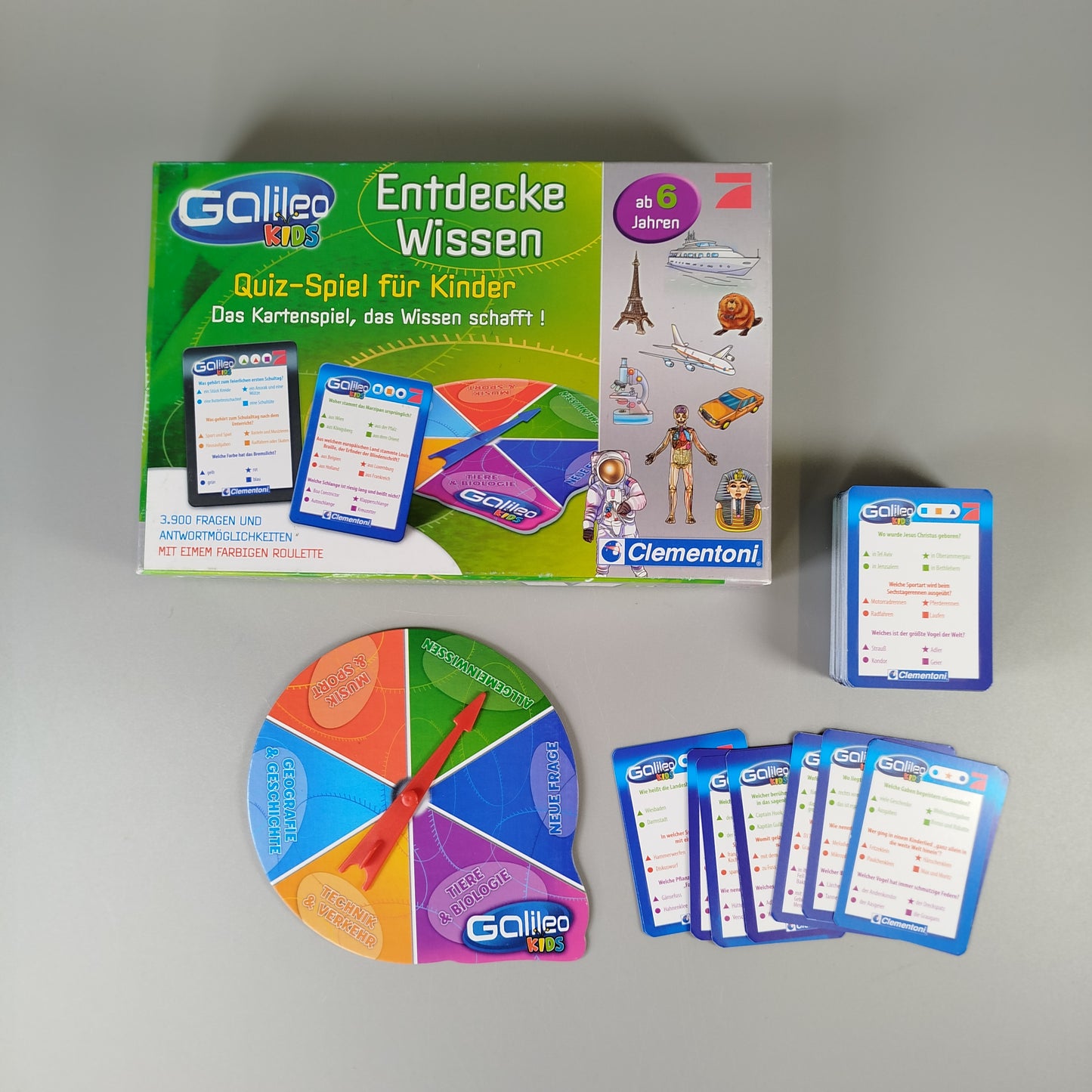 Lernspiele-Set für Kinder - Galileo Quiz und Englisch-Memo