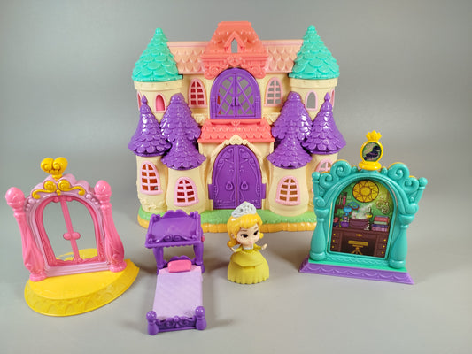 Disney Schloss - Sofia die Erste Set mit Möbel & Figur Amber