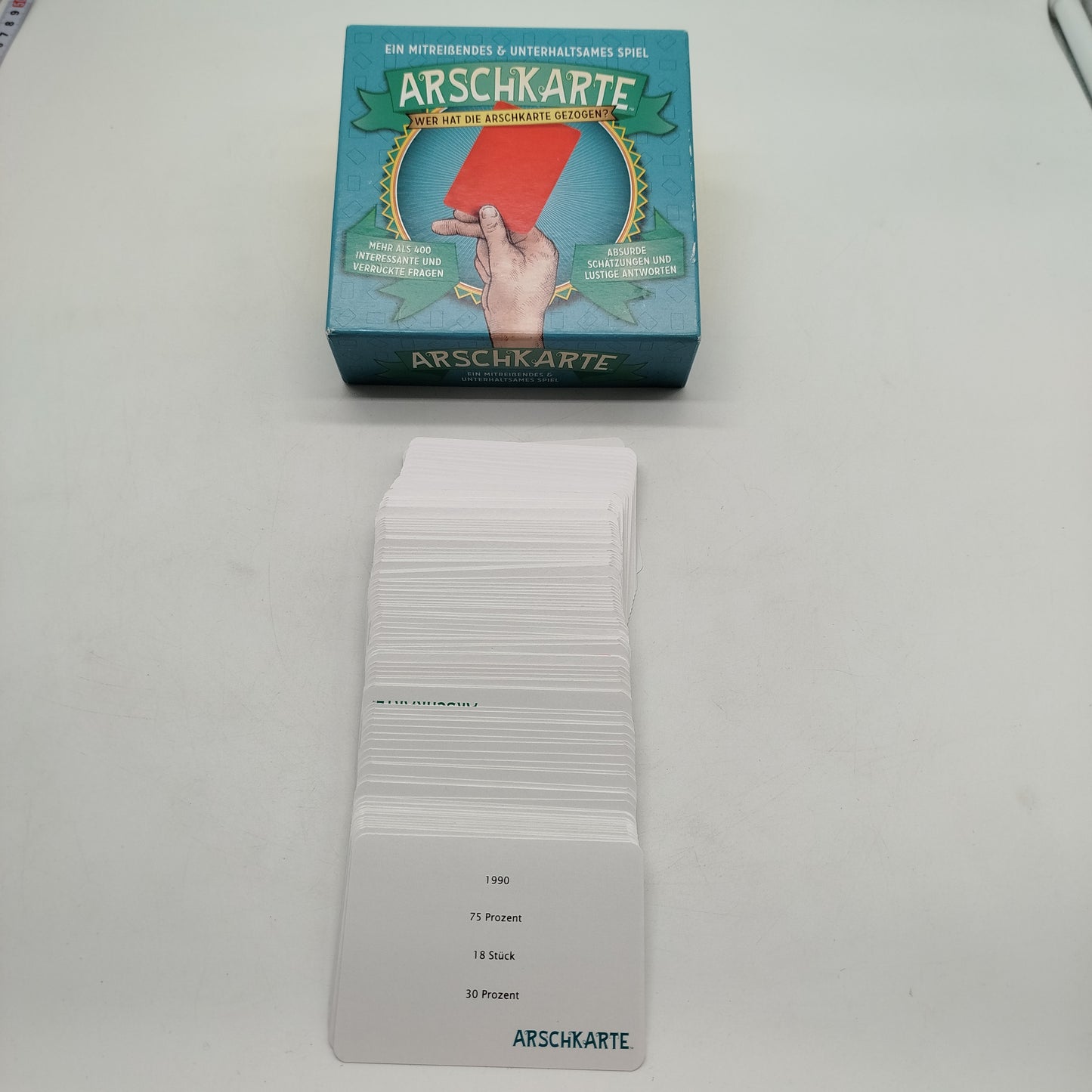 Kylskapspoesi Arschkarte Kartenspiel – Lustiges Partyspiel, gut