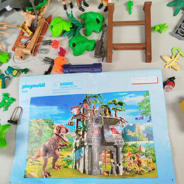 Playmobil 9429 Basecamp mit T-Rex - Dinosaurier