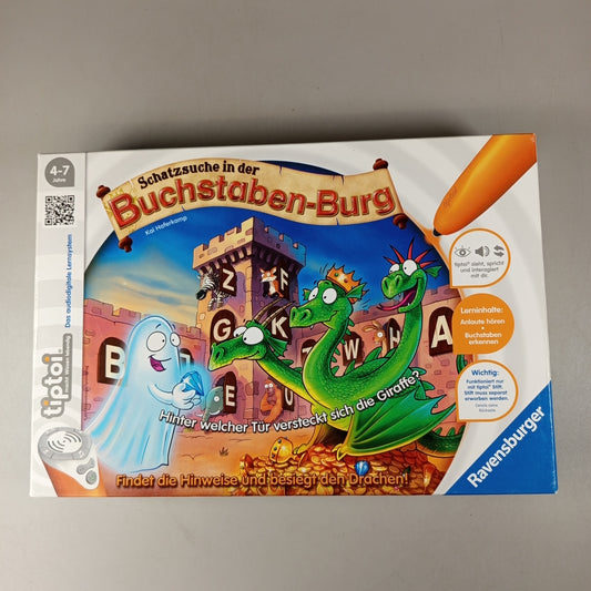 Ravensburger tiptoi Schatzsuche Buchstaben-Burg Lernspiel