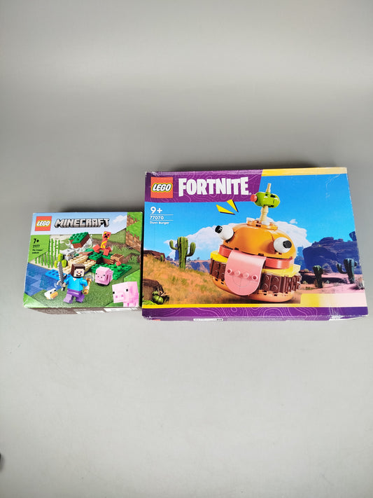 LEGO Fortnite & Minecraft Set 77070, 21177, OVP