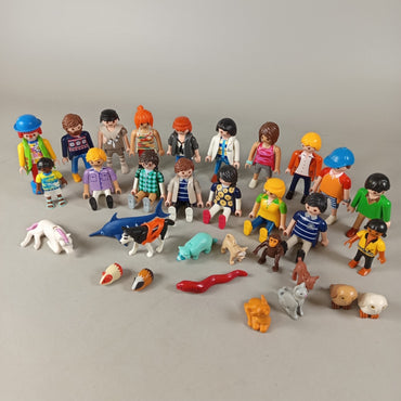 Playmobil Bundle Menschen & Tiere Set von 52