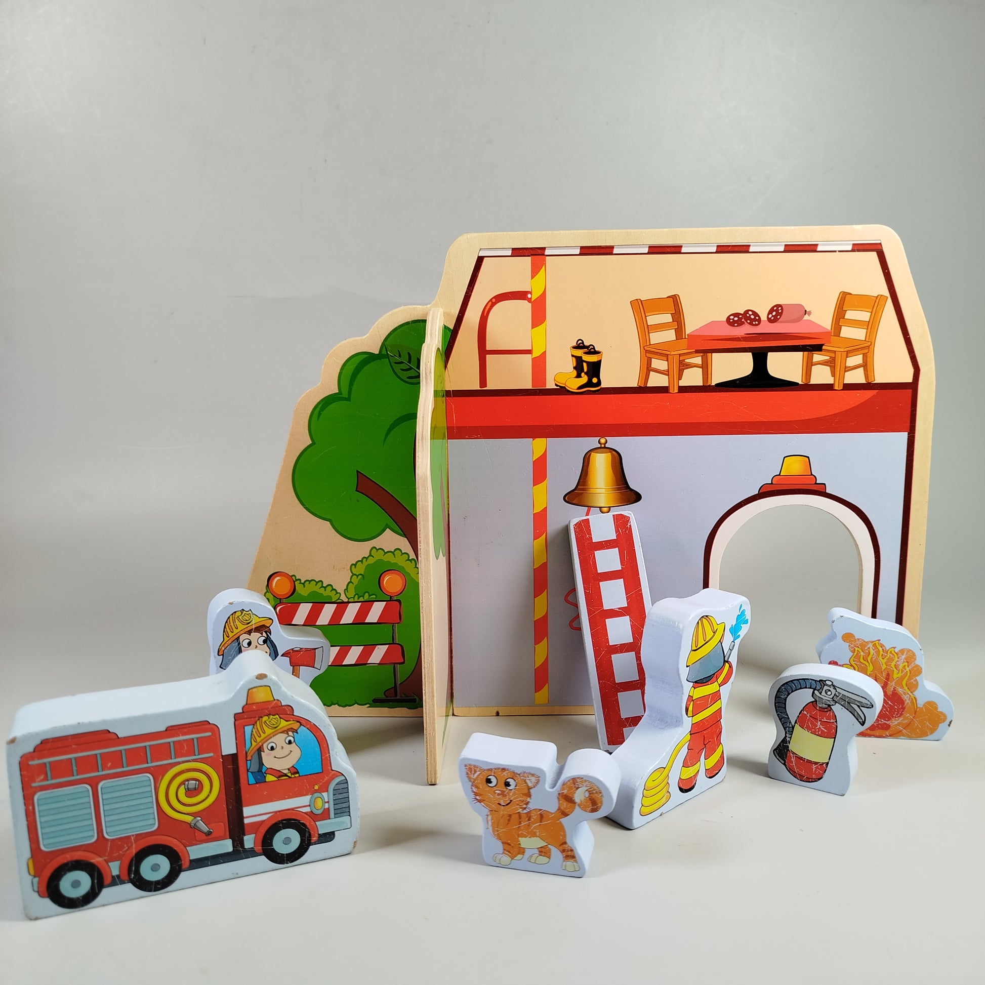 Holzspielzeug-Bundle – Lernspaß & Fahrzeuge