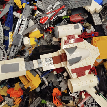 Konvolut LEGO Technic ca. 1,0 kg – gebraucht & gewaschen, ab 6 Jahre