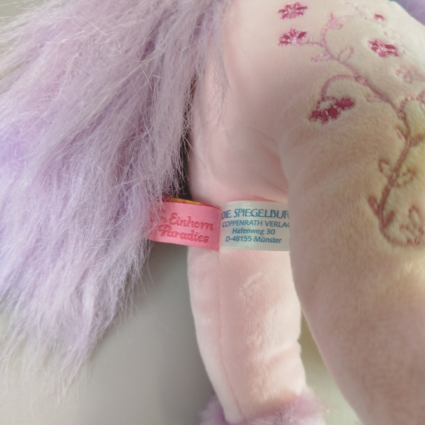 Die Spiegelburg Plüsch-Einhorn und Barbie Set