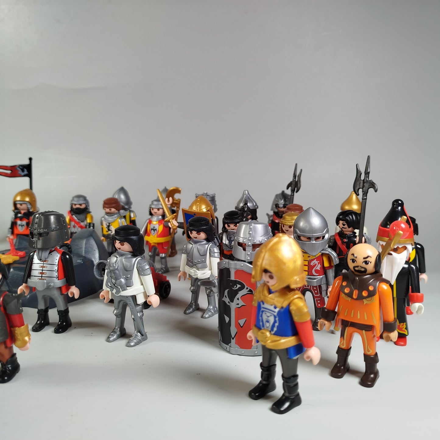 Playmobil Ritter-Spielset mit Figuren und Zubehör - Komplett Ritter-Spielset mit