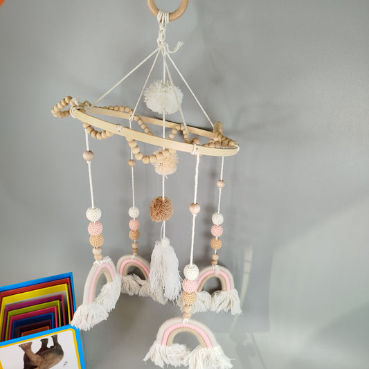 Bundle Holz-Mobile & Stapelspiel Set von 2