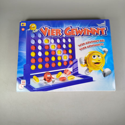 Vier Gewinnt Brettspiel Klassiker für 2 Spieler