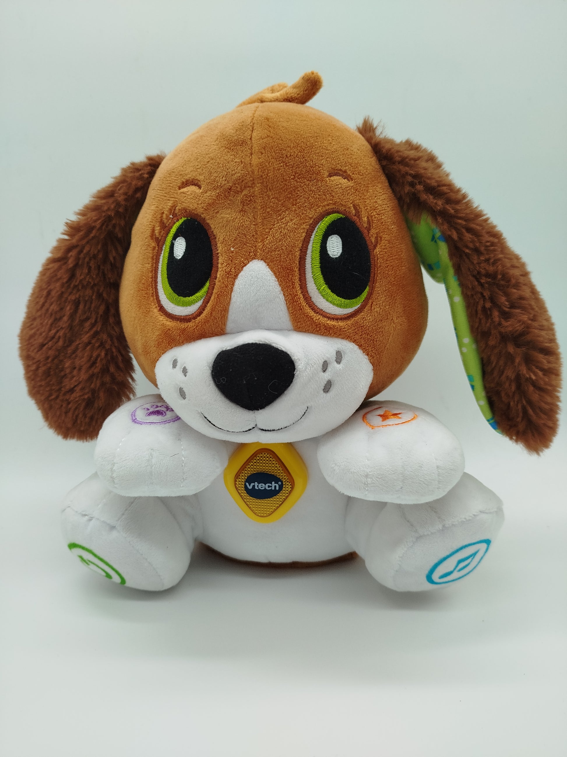 VTech VTech Lernhund – Interaktiver Plüschhund mit Sound & Licht