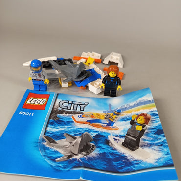 LEGO Bundle City 60011 7936 Zug & Schienen