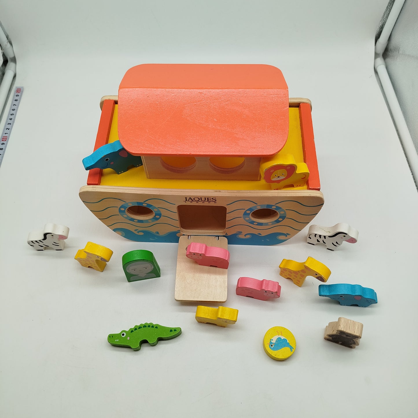 Jaques London Arche Noah Holzspielzeug Set mit Tieren