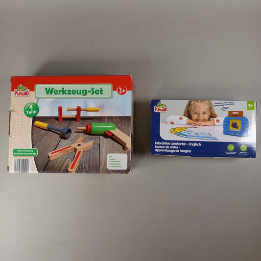 Playland Bundle Englisch 2x Werkzeug & Lernkarten