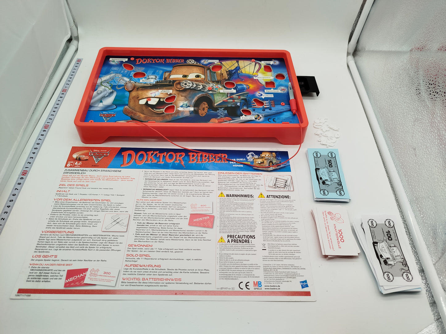 Hasbro Brettspiel Doktor Bibber Cars 2 Edition