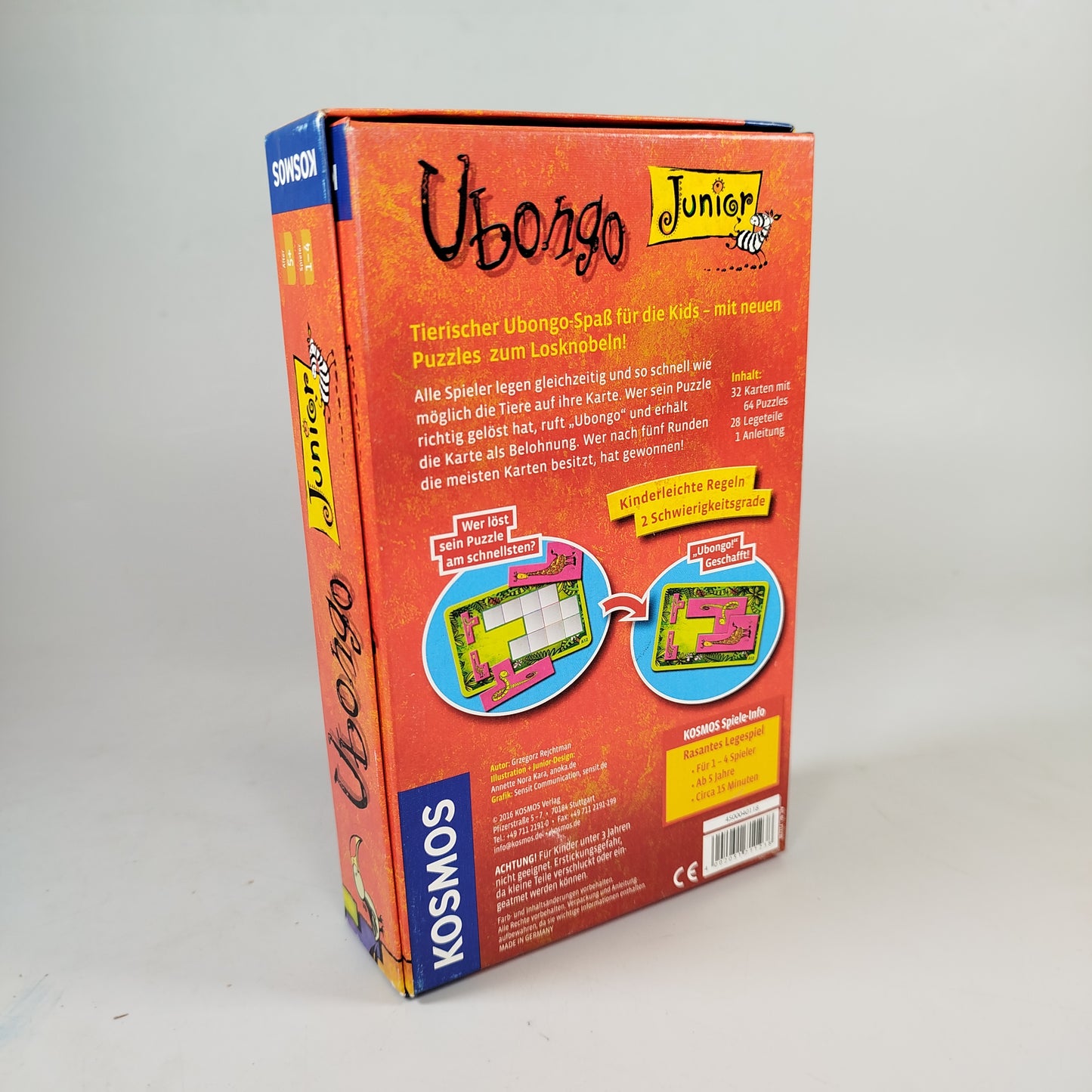 Kosmos + Circon Verlag Ubongo Junior + 50x schlaues Wissen