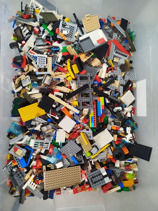 Bausteine Konvolut ca. 3,5 kg – kompatibel mit LEGO, gemischt