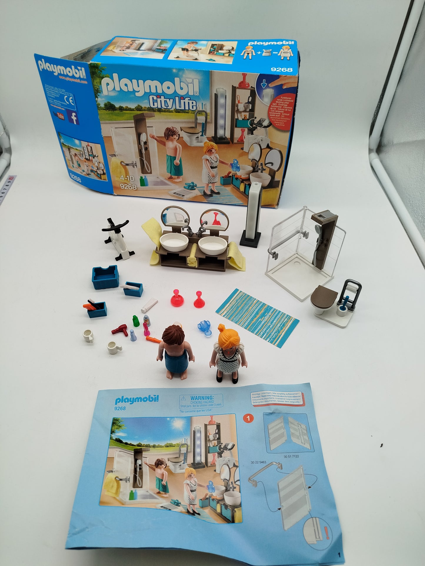 Playmobil City Life Sets 5308, 9268, 9267 - unvollständig