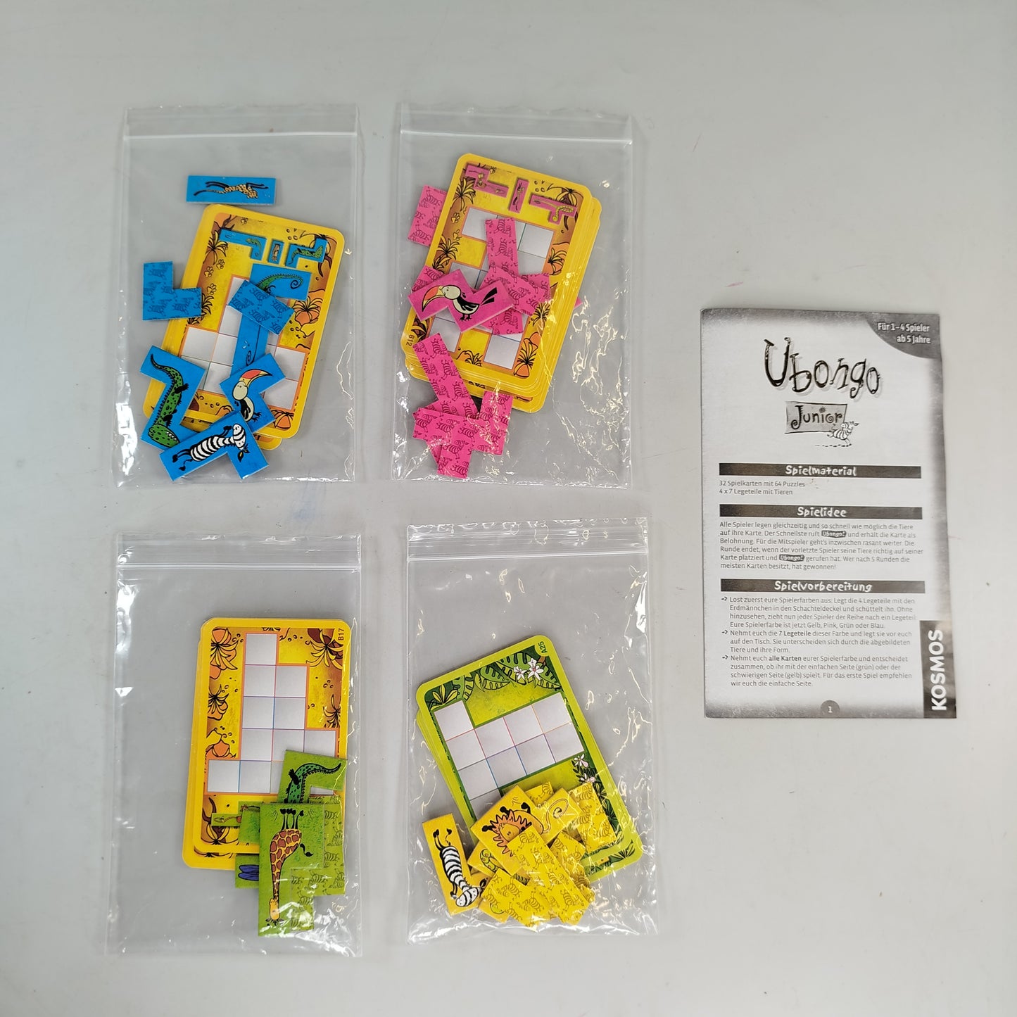 Kosmos + Circon Verlag Ubongo Junior + 50x schlaues Wissen