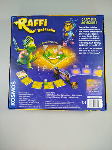 Kosmos Gesellschaftsspiel – Raffi Raffzahn, Jagt die Juwelen