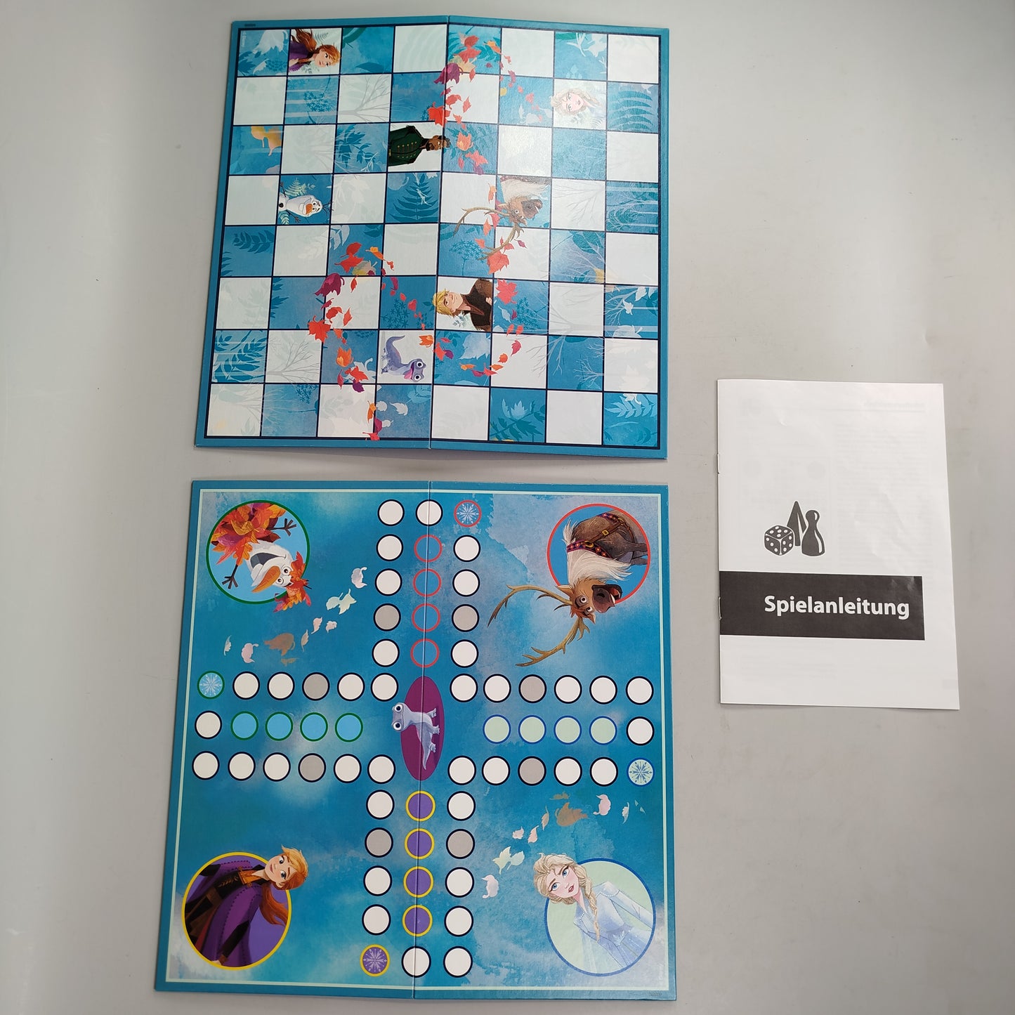 Verschiedene Marken Spielebundle Einhorn Glitzerglück & Frozen Spielesammlung