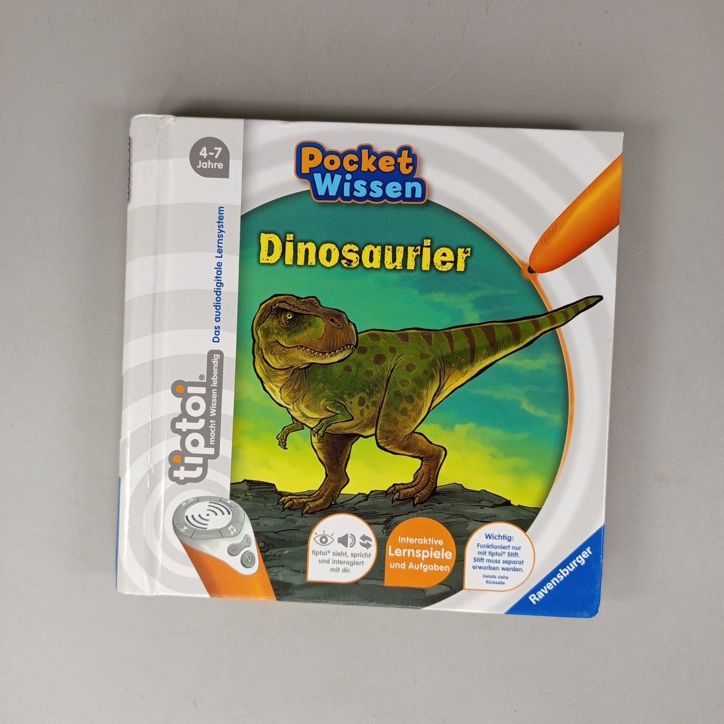 Ravensburger Tiptoi Lernbuch-Set – Tiere & Dinosaurier, Set von 2 Büchern