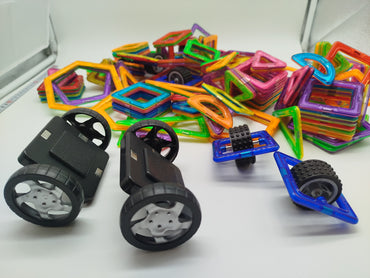 Magnetbausteine Set – Bunte Bausteine für Kinder, sehr guter Zustand