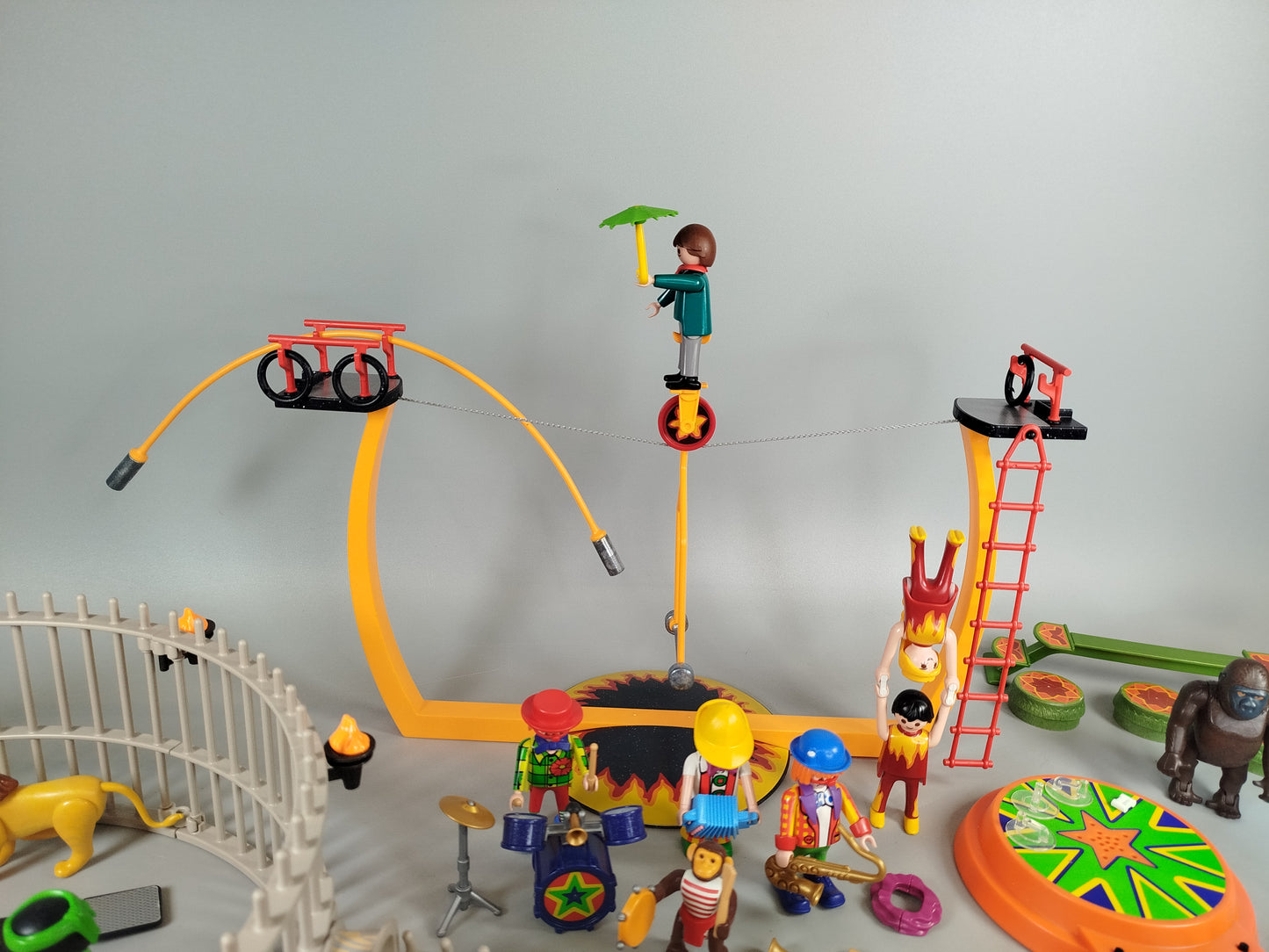 Playmobil vintage Zirkus-Set 4233, 4236 – Figuren & Tiere, wie neu