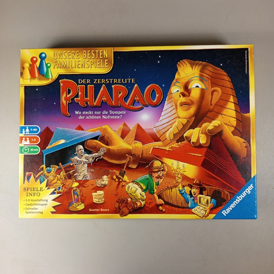 Ravensburger Der Zerstreute Pharao Brettspiel, ab 6 7 8 Jahre | ✅ geprüft