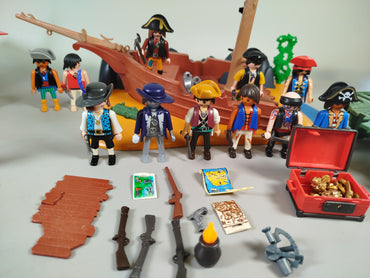 Playmobil Piraten-Abenteuer Set, Seeflugzeug ZY 453