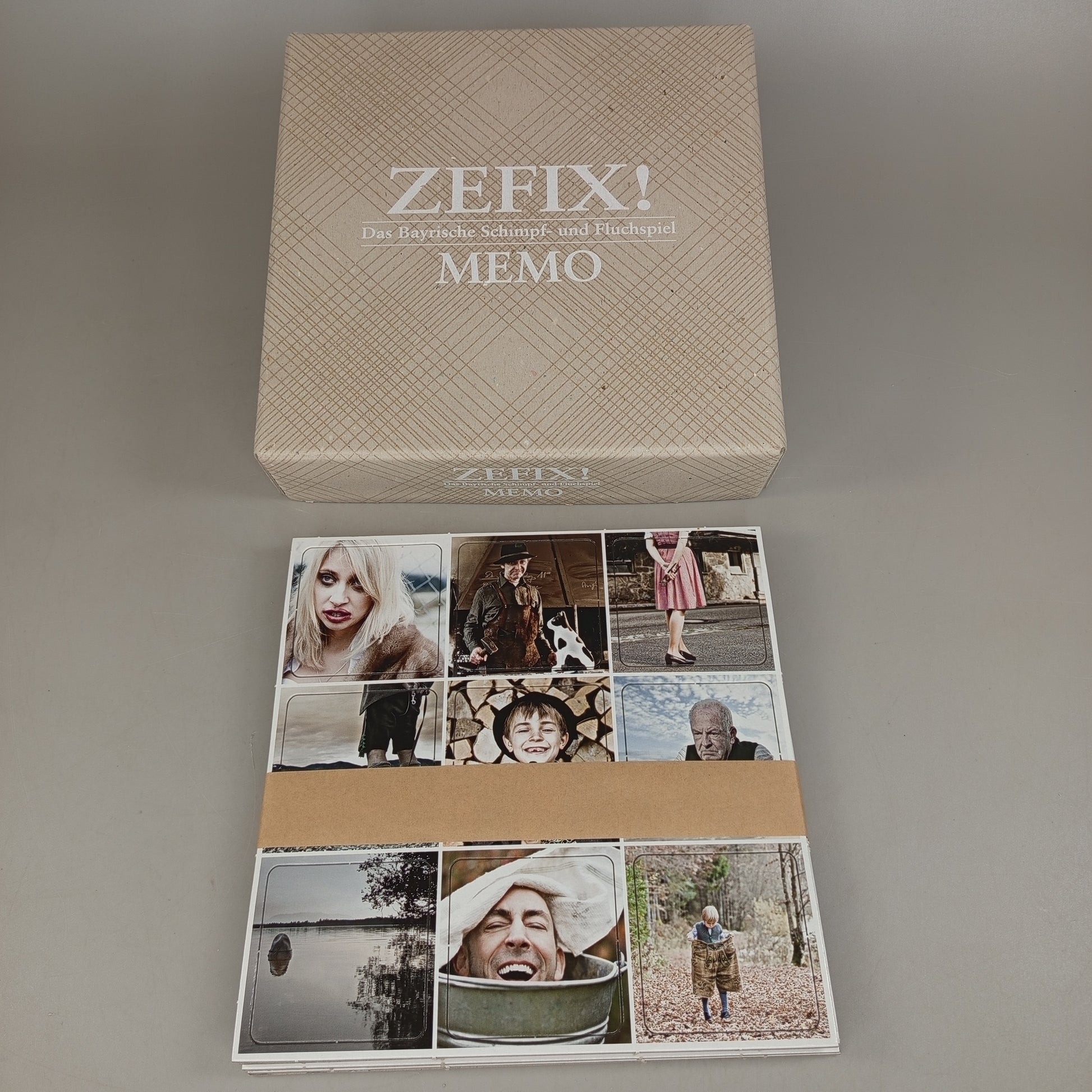 ZEFIX! Das Bayrische Schimpf- und Fluchspiel, Brettspiel, OVP